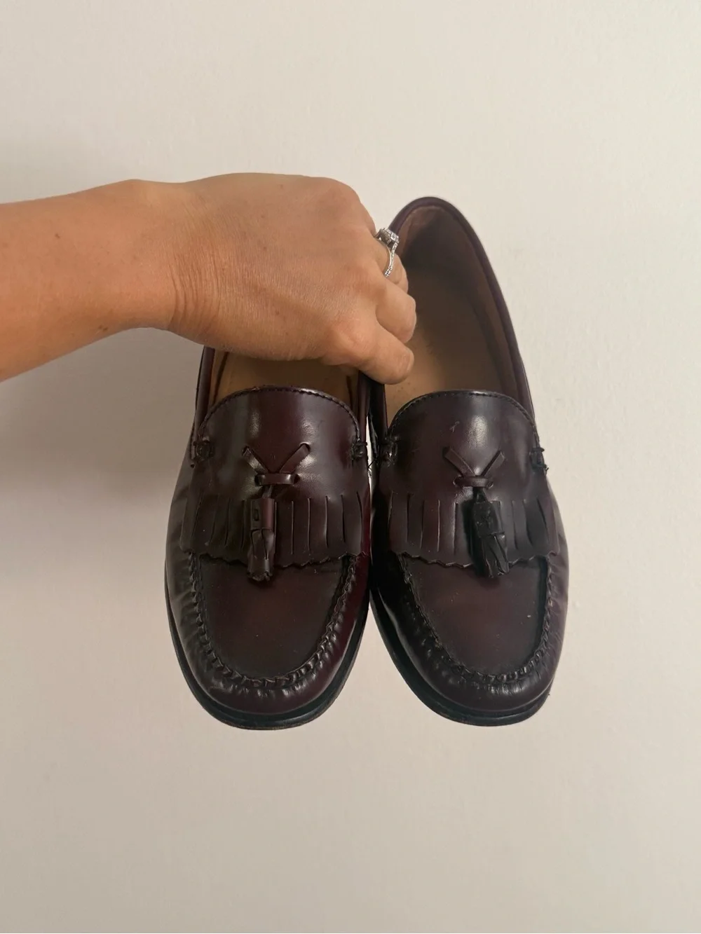 G.H. Bass & Co. polished leather